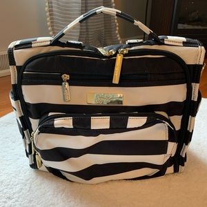 Striped Jujube BFF backpack diaper bag